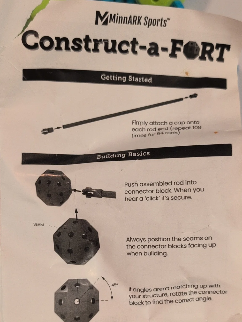 Stem Fort Building Kit For Kids